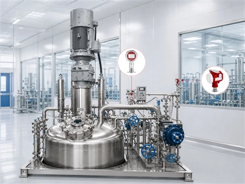Transmetè presyon ijyenik nan aplikasyon biopharmaceutique